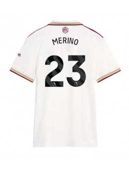 Billige Arsenal Mikel Merino #23 Tredjedrakt Dame 2025-26 Kortermet
